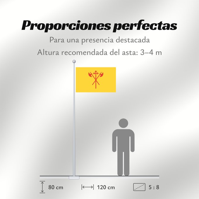 Proporciones de la bandera: Sør-Trøndelag Sør-Trøndelag County, Norway comté de Sør-Trøndelag