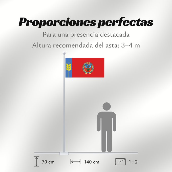 Proporciones de la bandera: Altai Krai	Altai Krai 	Kraï de l'Altaï	Krai de Altái	Altai krai