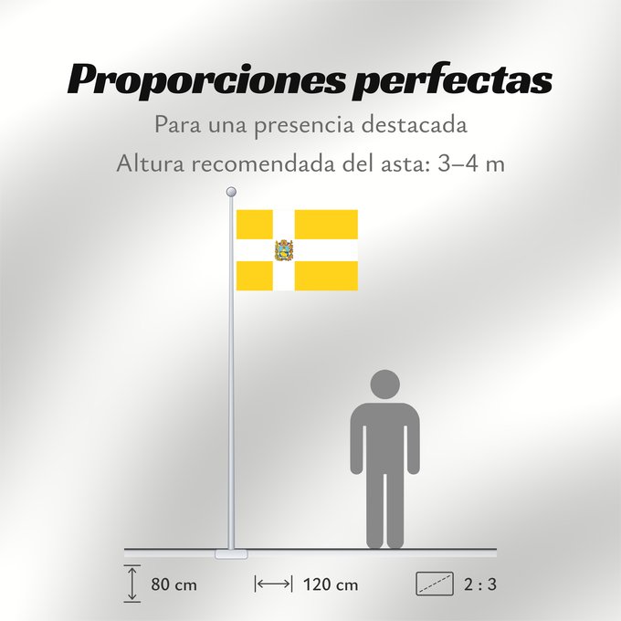 Proporciones de la bandera: Stavropol Krai	Stavropol Krai 	Kraï de Stavropol	Krai de Stávropol	Stavropol Krai