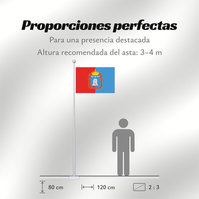 Proporciones de la bandera: Tambov Oblast	Oblast de Tambov	Óblast de Tambov	Oblast Tambow