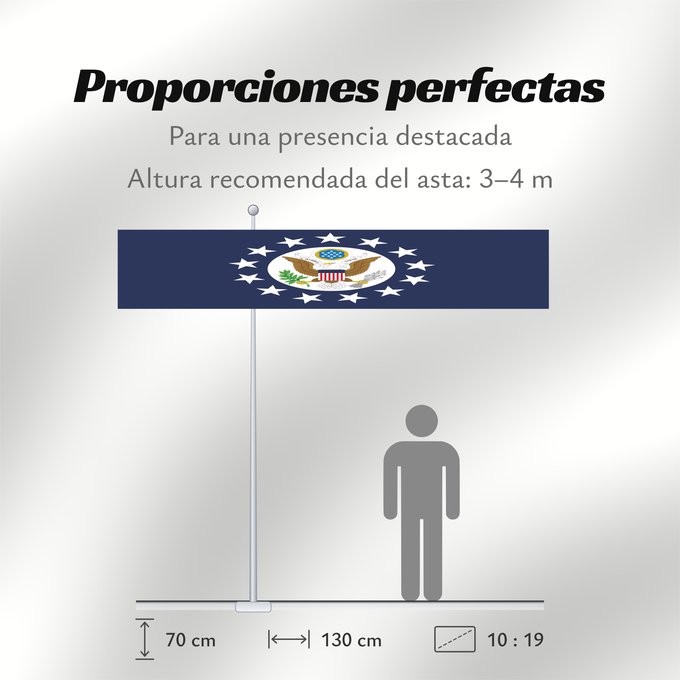 Proporciones de la bandera: United States ambassador	US Ambassador to an accredited sovereign foreign government	Ambassadors of the United States	Ambasciatori degli Stati Uniti