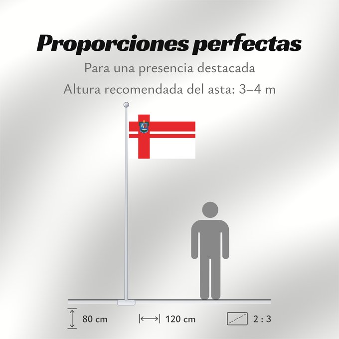 Proporciones de la bandera: Florida Department	Florida