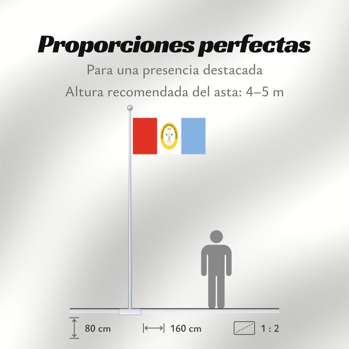 Proporciones de la bandera: Provincia de Santa Fe Santa Fe province, Argentina province de Santa Fe Provincia de Santa Fe, Argentina Santa Fe (Provinz) Provincia di Santa Fe