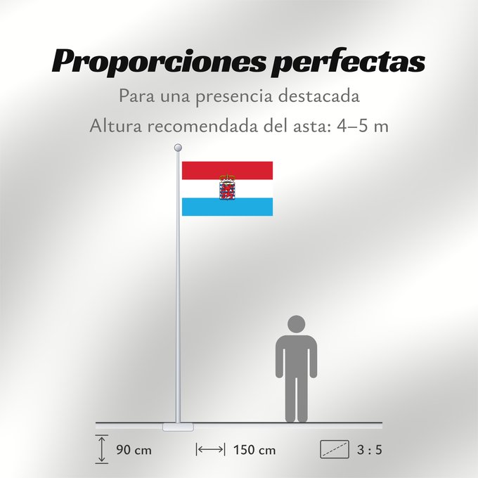 Proporciones de la bandera: Province of Luxembourg  Belgium	This W3C-unspecified vector image was created with Adobe Illustrator	Un drapeau non-officiel de la province de Luxembourg  Belgique	Luxemburgo (BE)	Luxemburg (Belgien)	Lussemburgo (BE)