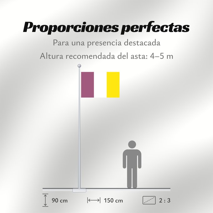 Proporciones de la bandera: Ath	Belgian commune of Ath  Aat