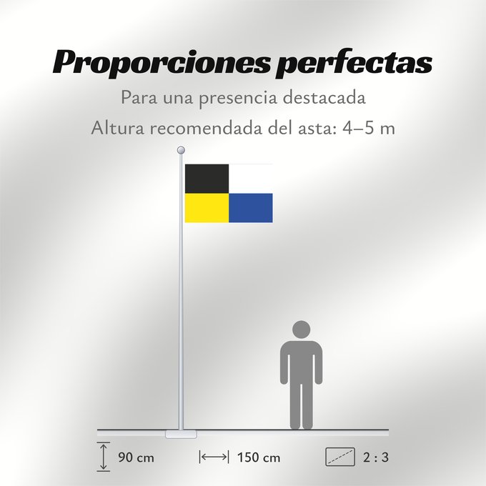 Proporciones de la bandera: Kluisbergen	Belgian commune of Kluisbergen