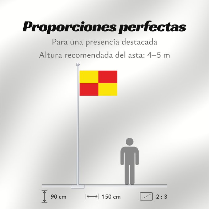 Proporciones de la bandera: Kortessem	Belgian municipality Kortessem	Gemeente Kortessem