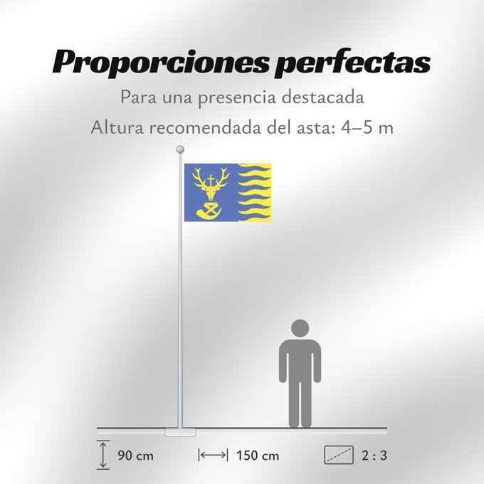 Proporciones de la bandera: Saint-Hubert, Belgium Saint-Hubert Saint-Hubert Belgique Vlagge van Saint-Hubert