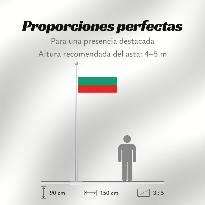 Proporciones de la bandera: Bulgaria	La Bulgarie	Bulgarien	Bulgara	Bulgarije	Bulgária	Bułgarii	Национално знаме на България	Bulharská vlajka	ꙁна́мѧ Блъгарі́ꙗ	Bulgariens	Σημαία της Βουλγαρίας	Bulgaaria lipp	Bulgarian	Bulgáire	דגל בולגריה	Bugarske	ბულგარეთის დროშა	Bulgaresche Fändel	B