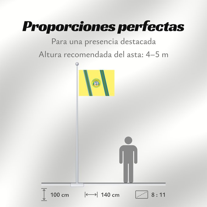 Proporciones de la bandera: Hortolandia SaoPaulo Brasil Hortolândia Município de Hortolândia no Estado de São Paulo