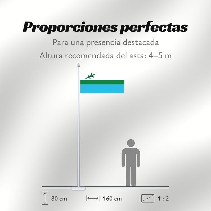 Proporciones de la bandera: Labrador