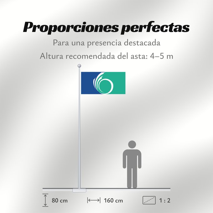 Proporciones de la bandera: Ottawa, Ontario	City of Ottawa, Ontario