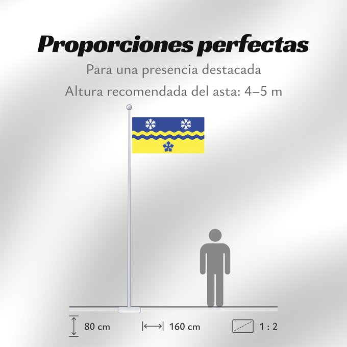 Proporciones de la bandera: Prince George, British Columbia Prince George, British Columbia, Canada