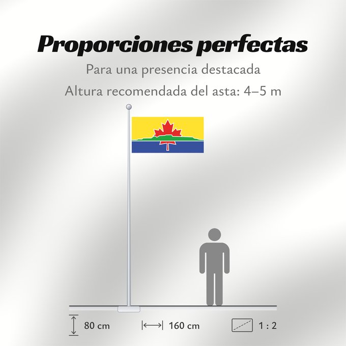Proporciones de la bandera: Thunder Bay An approximation of the flag of the City of Thunder Bay Thunder Bay (approximatif) Thunder Bay (aproximado) Thunder Bay (ungefähr) Thunder Bay (approssimato)