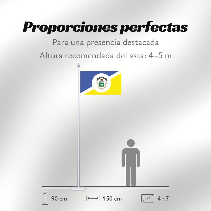 Proporciones de la bandera: Winnipeg