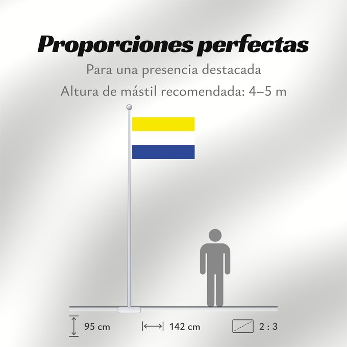 Proporciones de la bandera: Panguipulli	Panguipulli, Chile
