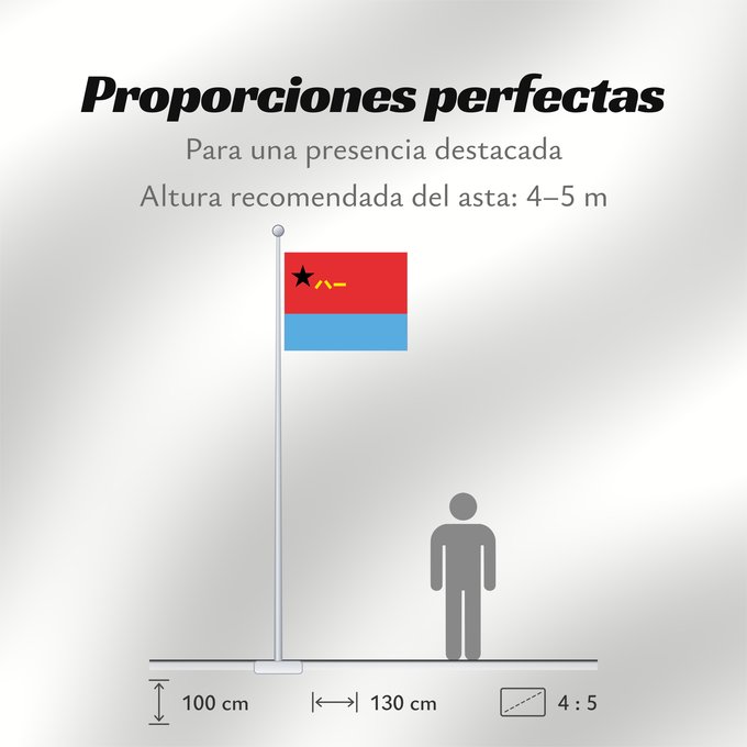 Proporciones de la bandera: Air Force Flag of the People s Republic of China