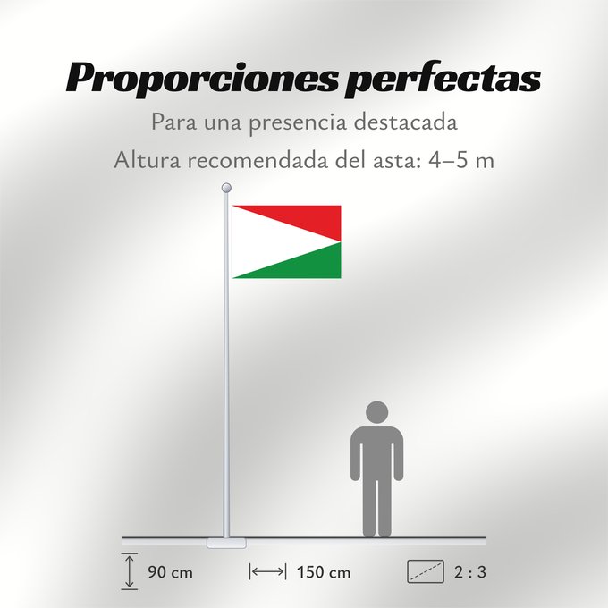 Proporciones de la bandera: Útica Cundinamarca Municipality of Útica (Cundinamarca) Municipalité d'Útica (Cundinamarca) Municipio de Útica Cundinamarca Gemeinde Útica (Cundinamarca) Comune di Útica (Cundinamarca)