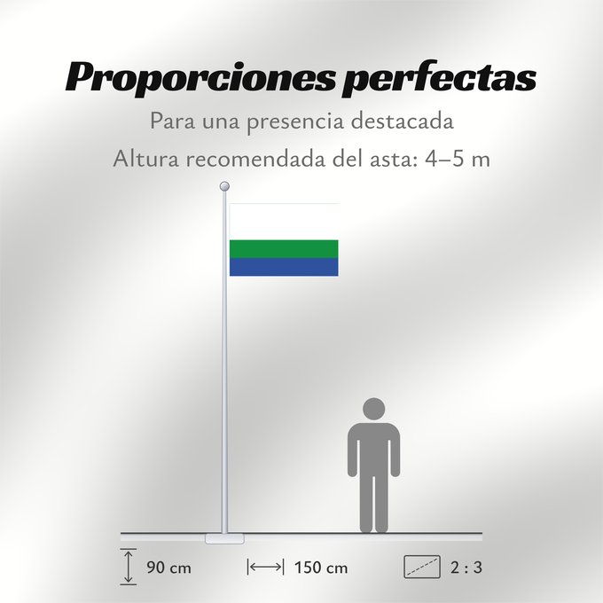 Proporciones de la bandera: Belén de los Andaquíes Caquetá Belén de los Andaquíes Municipio de Belén de los Andaquíes Caquetá