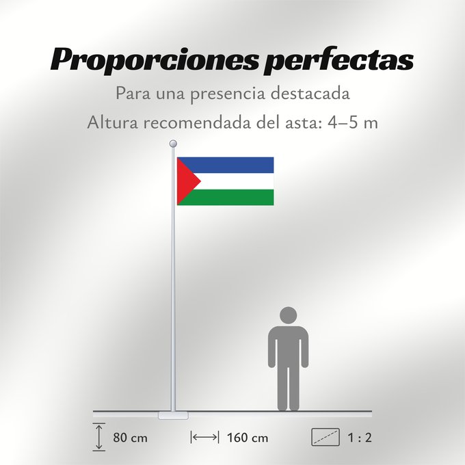 Proporciones de la bandera: Chigorodó Antioquia Chigorodó (Antioquia) Municipio de Chigorodó Antioquia
