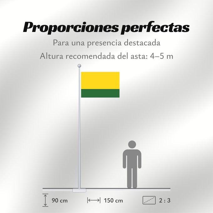 Proporciones de la bandera: Chitaraque Boyacá Chitaraque (Boyacá) Municipio de Chitaraque Boyacá