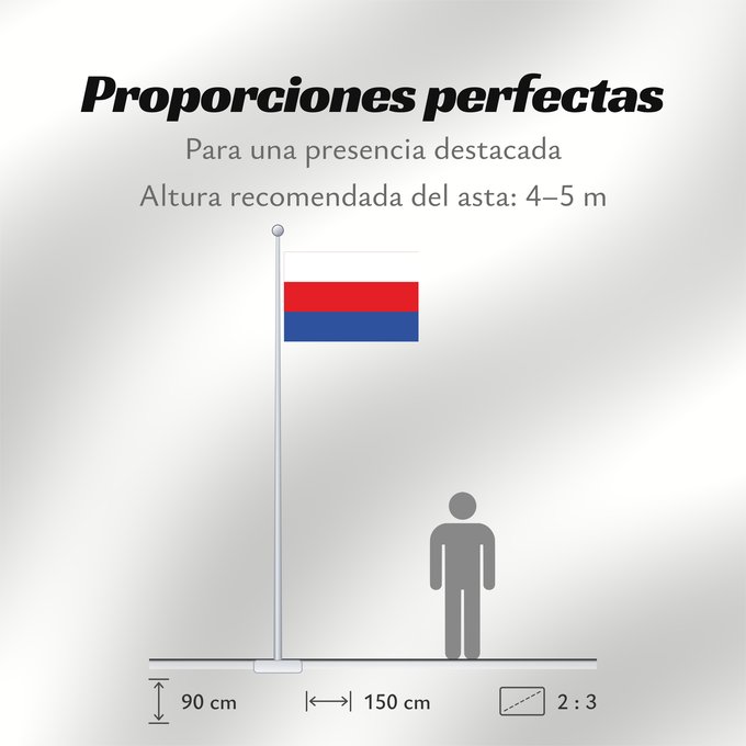 Proporciones de la bandera: El Paujil  Caquetá	El Paujil (Caquetá)	Municipio de El Paujil  Caquetá