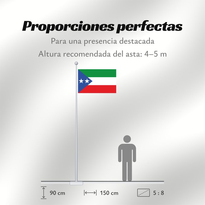Proporciones de la bandera: El Peñón  Santander	El Peñón (Santander)	Municipio de El Peñón  Santander