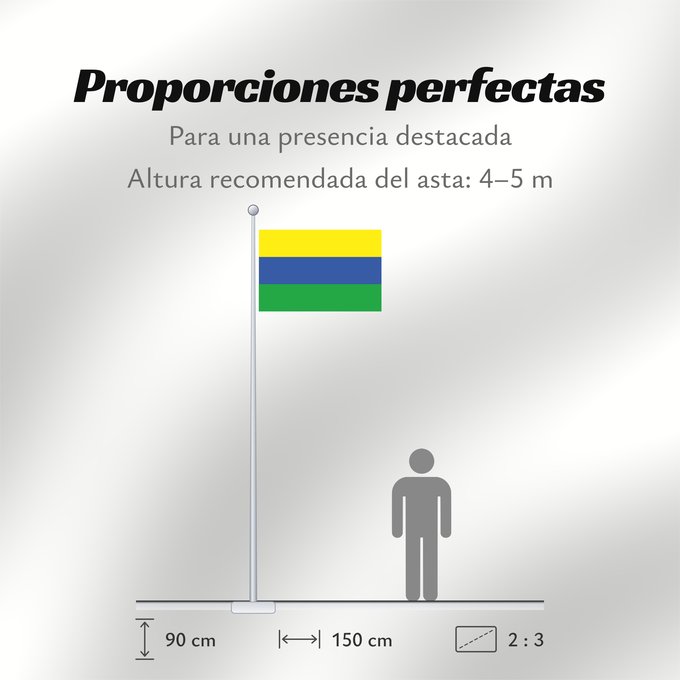 Proporciones de la bandera: Guainía Department Guainía department, Colombia Département de Guainía Departamento de Guainía, Colombia Guainía-Departement Dipartimento di Guainía
