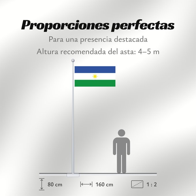 Proporciones de la bandera: La Estrella  Antioquia	La Estrella (Antioquia)	Municipio de La Estrella  Antioquia