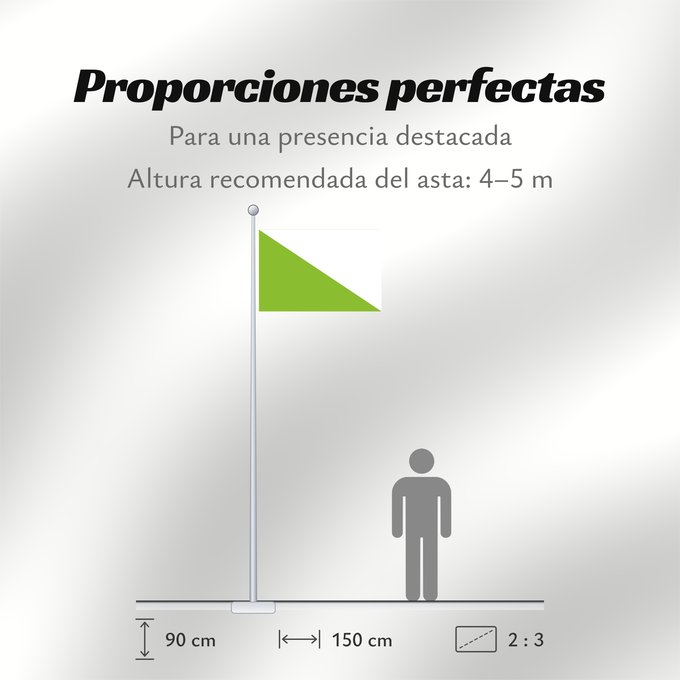 Proporciones de la bandera: La Victoria  Valle del Cauca	La Victoria (Valle del Cauca)	Municipio de La Victoria  Valle del Cauca
