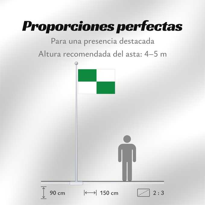 Proporciones de la bandera: Ocaña	Ocaña municipality, Norte de Santander, Colombia	Municipio de Ocaña, Norte de Santander  Colombia