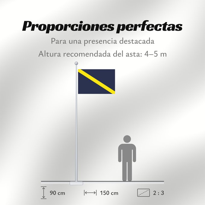 Proporciones de la bandera: Puebloviejo Magdalena Puebloviejo (Magdalena) Municipio de Puebloviejo Magdalena
