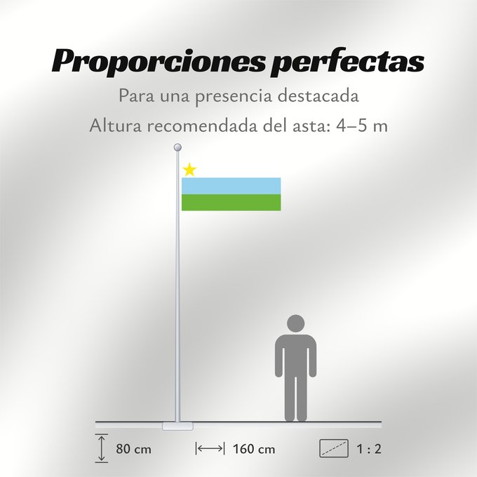Proporciones de la bandera: Puerto Guzmán Putumayo Puerto Guzmán (Putumayo) Municipio de Puerto Guzmán Putumayo