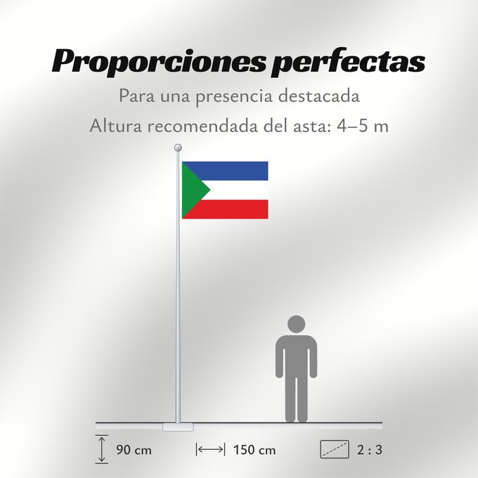 Proporciones de la bandera: San Francisco Putumayo San Francisco (Putumayo) Municipio de San Francisco Putumayo