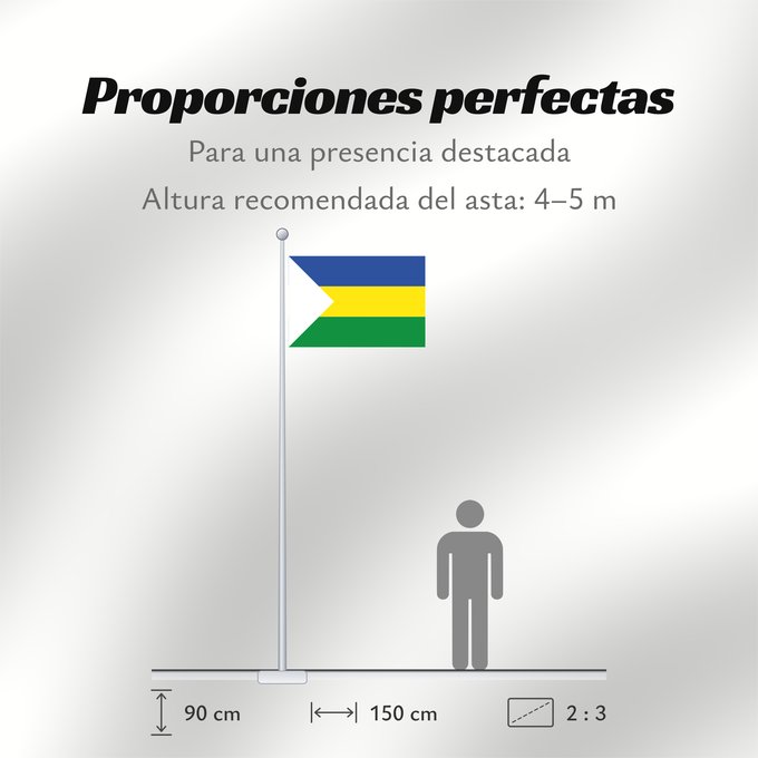 Proporciones de la bandera: Susa  Cundinamarca	Susa (Cundinamarca)	Municipio de Susa  Cundinamarca