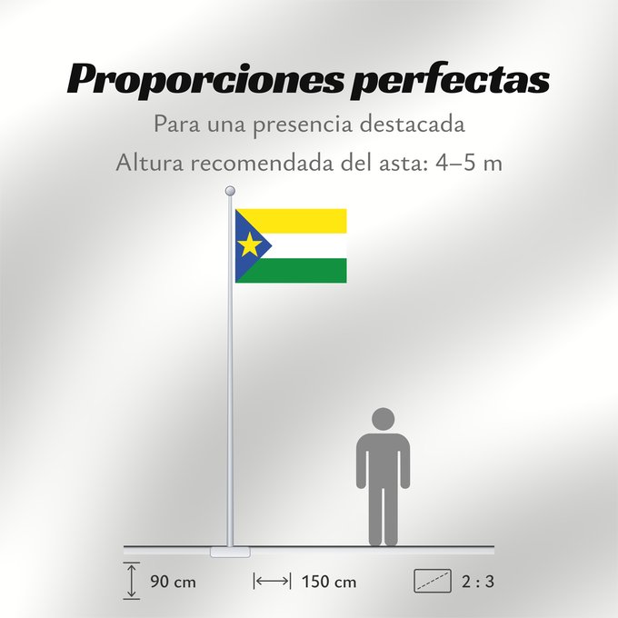 Proporciones de la bandera: Valencia Córdoba Valencia (Córdoba) Valence (Córdoba) Municipio de Valencia Córdoba
