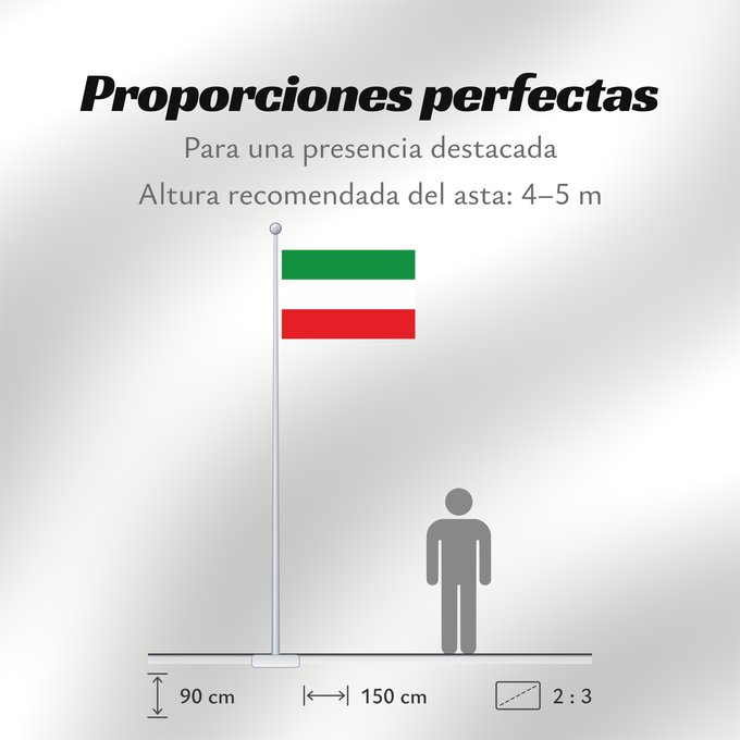 Proporciones de la bandera: Zipaquirá Cundinamarca Zipaquirá (Cundinamarca) Municipio de Zipaquirá Cundinamarca