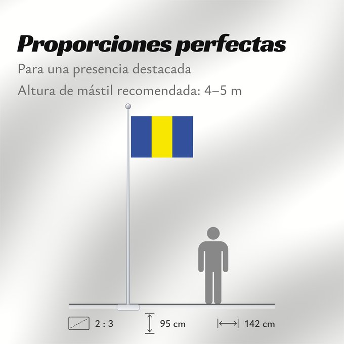 Proporciones de la bandera: Bechyne