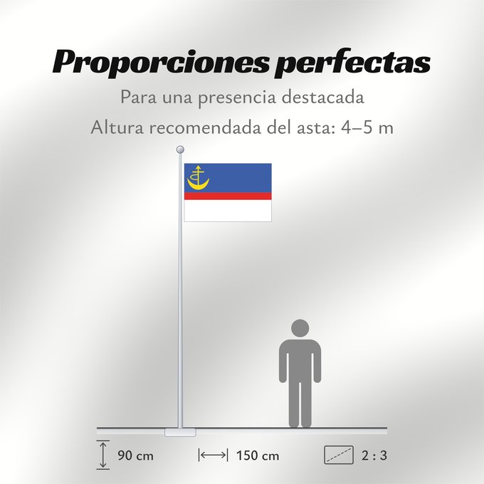 Proporciones de la bandera: Bitov ZN CZ Municipal flag of Bítov village Bítov Bítov, okres Znojmo
