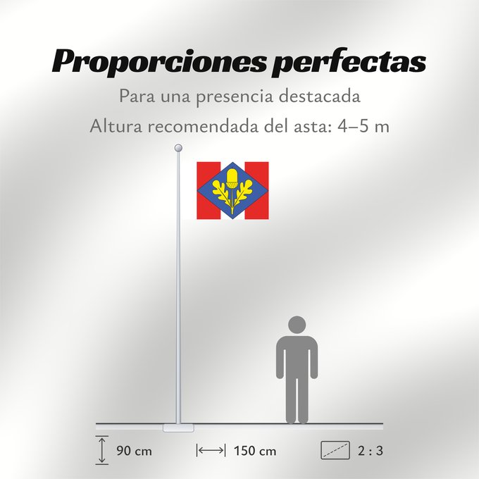 Proporciones de la bandera: Brněnec flag CZ	Municipal flag of Brněnec village	Brněnec	Brněnec, okres Svitavy