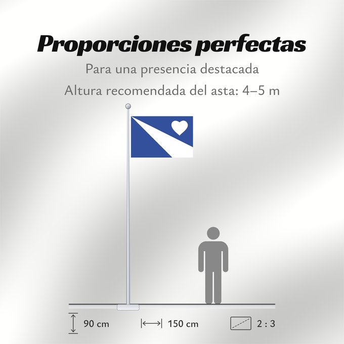 Proporciones de la bandera: Dědice TR