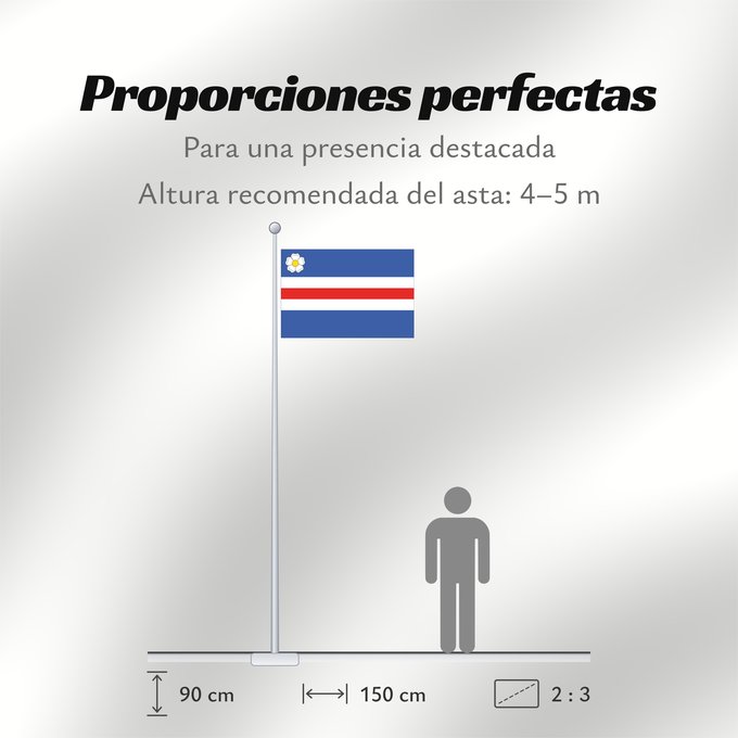 Proporciones de la bandera: Dolni Zalezly CZ Municipal flag of Dolní Zálezly village Dolní Zálezly, okres Ústí nad Labem