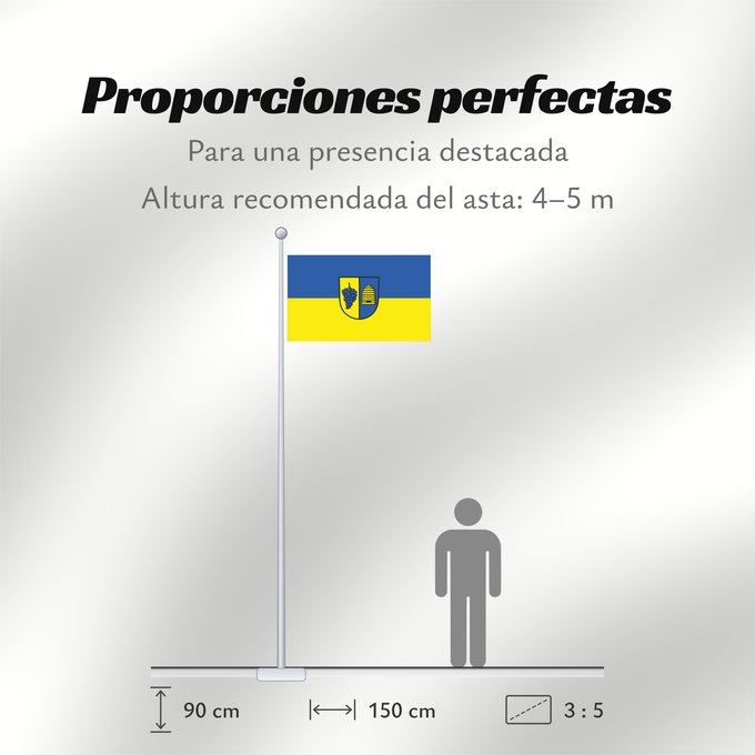 Proporciones de la bandera: Korb (Region Stuttgart)