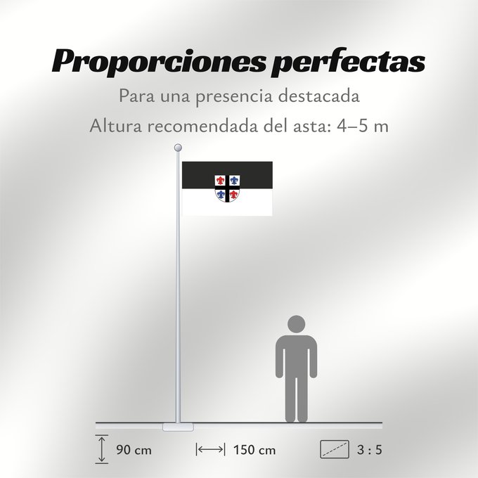 Proporciones de la bandera: Illerrieden (Schwäbische Alb)