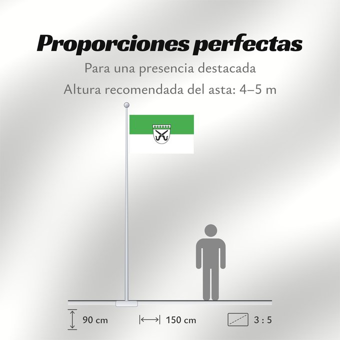 Proporciones de la bandera: Deggenhausertal (Bodensee)