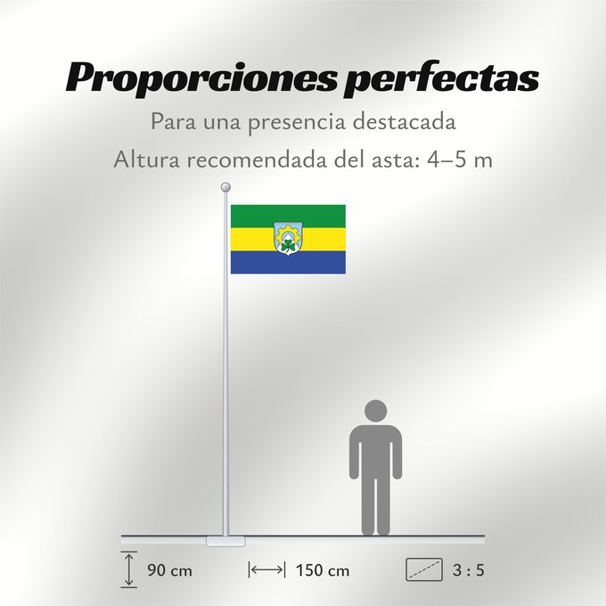 Proporciones de la bandera: Unterneukirchen (Inn-Salzach)