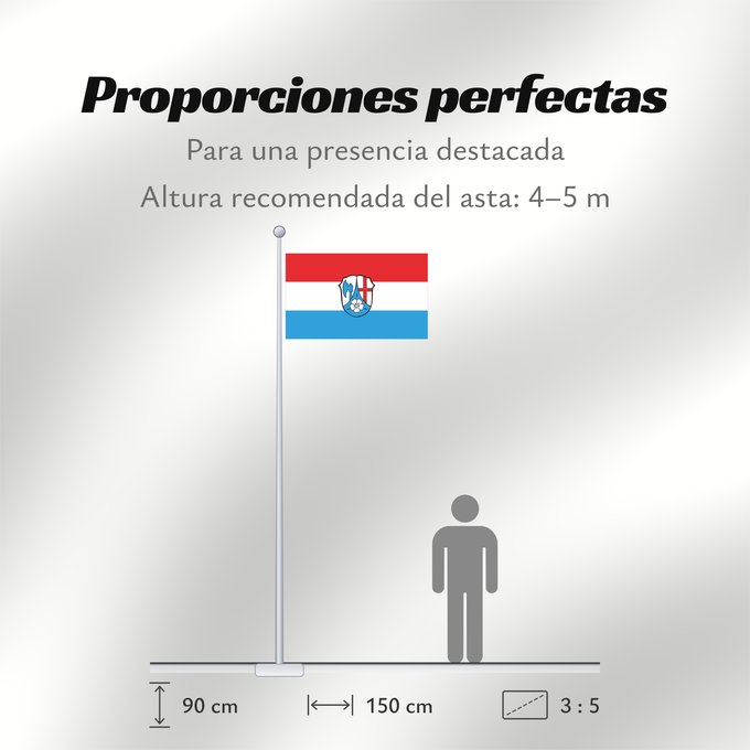 Proporciones de la bandera: Schlehdorf (Tölzer Land)