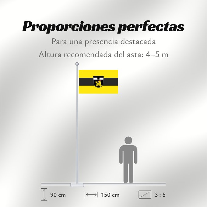 Proporciones de la bandera: Oberdolling (Naturpark Altmühltal)