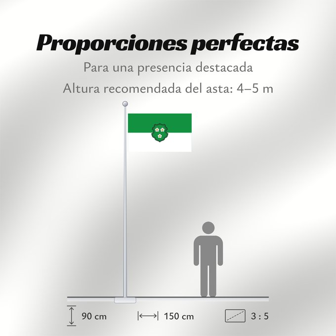 Proporciones de la bandera: Au i.d.Hallertau, M (Münchener Umland)