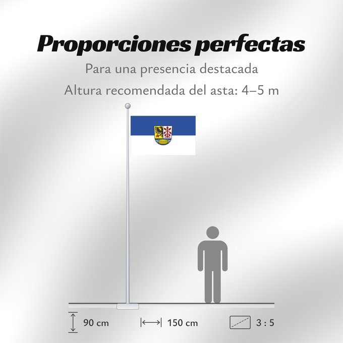 Proporciones de la bandera: Bad Kohlgrub (Zugspitz-Region)